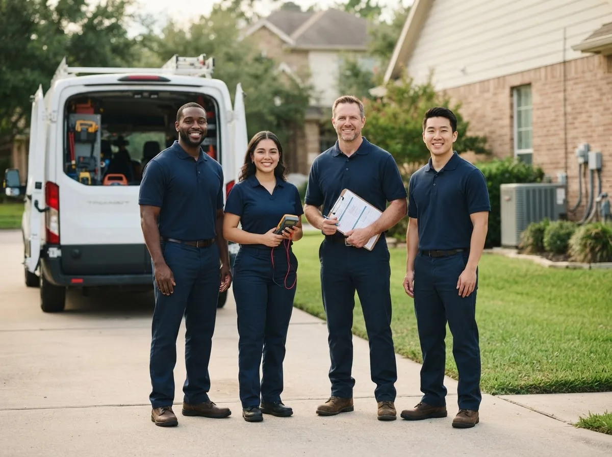 Certified HVAC technician near Sparks, OK